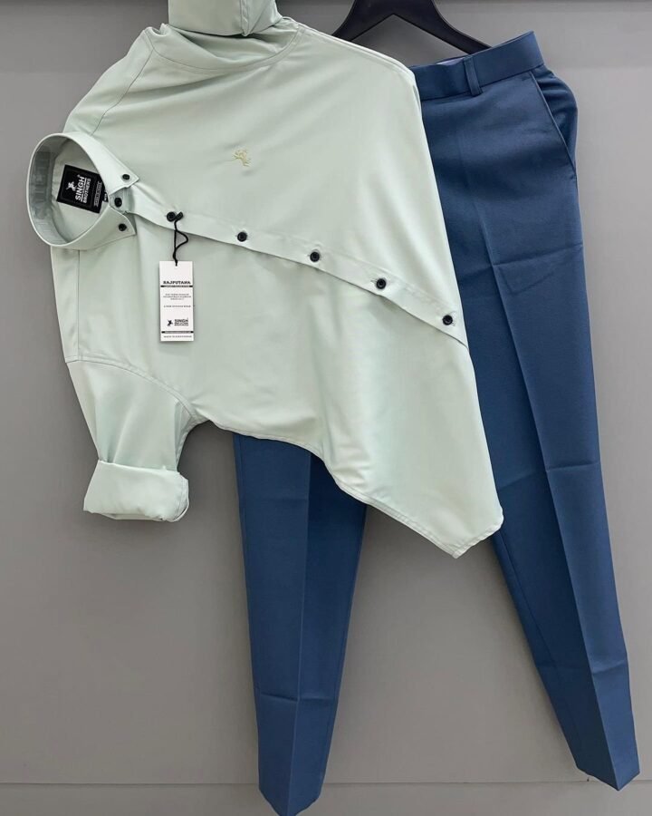 Light Green Shirt & Pan