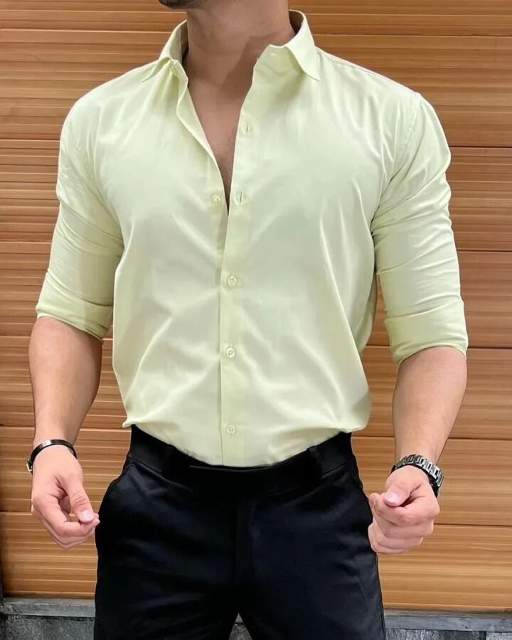 Yellow Shirt & Black Pant❤️