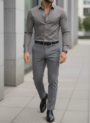 Grey shirt & Grey Trouser